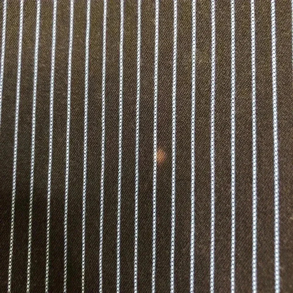 Banana Republic Factory Striped Dress  Shirt Large - Picture 4 of 16